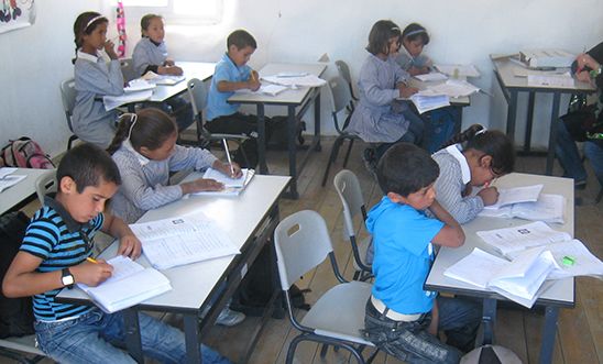 Jahalin School, West Bank, Occupied Palestinian Territories