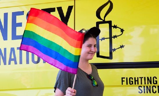LGBTI activist Vitalina Koval from Ukraine 