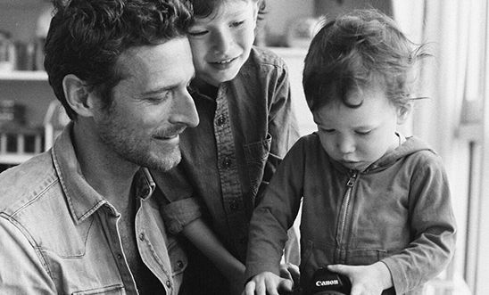 Photographer Alexi Lubomirski and sons