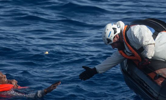 Search and rescue in the Mediterranean 