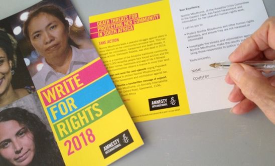 Writing for Rights Writing for Rights