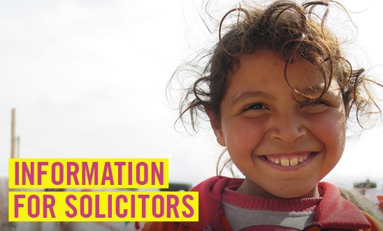 Information for solicitors Information for solicitors