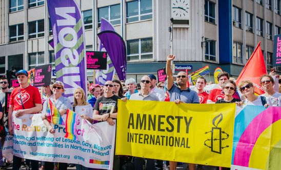 March for same-sex marriage in Northern Ireland