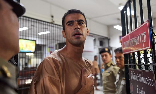 Footballer Hakeem al-Araibi, a Bahraini refugee and Australian resident