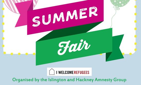Summer Fair organised by Islington and Hackney Amnesty Group