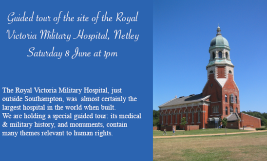 Advert for the Netley Walk Advert for the Netley Walk