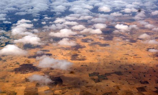 Aerial view of South Darfur Aerial view of South Darfur