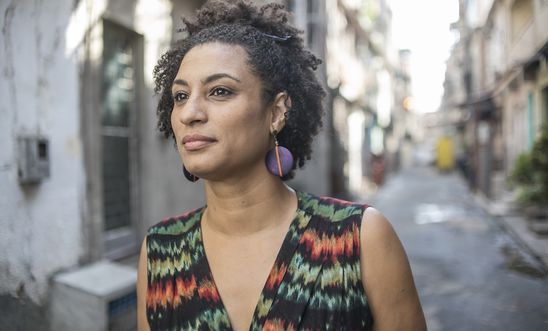 Image shows Marielle Franco