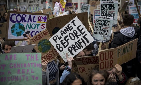 Climate strike, London - 2019