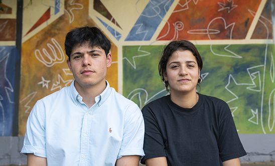 Sarah and Seán: arrested for volunteering to help save refugees from drowning Sarah and Seán: arrested for volunteering to help save refugees from drowning
