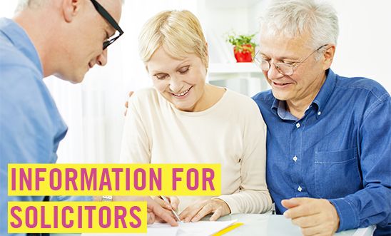 Information for solicitors Information for solicitors