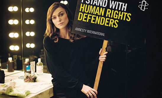 Keira Knightley calls on the UK public to nominate changemakers for first-ever Amnesty Brave Awards
