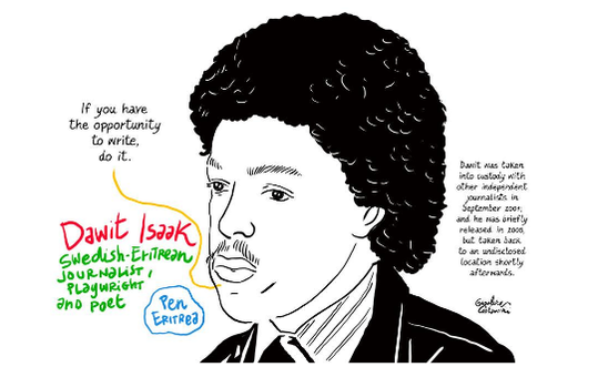 Poster of Dawit Isaak Poster of Dawit Isaak