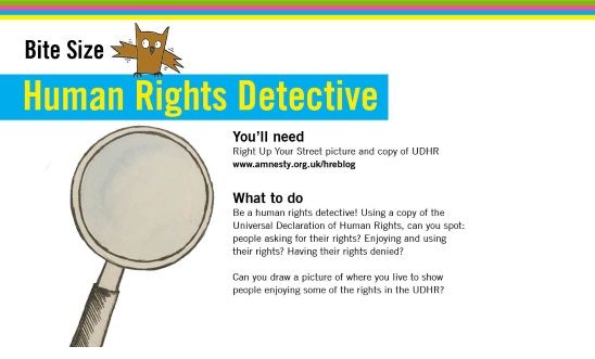 Be a Human Rights Detective Be a Human Rights Detective