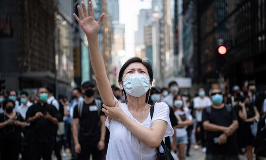 Hong Kong protester