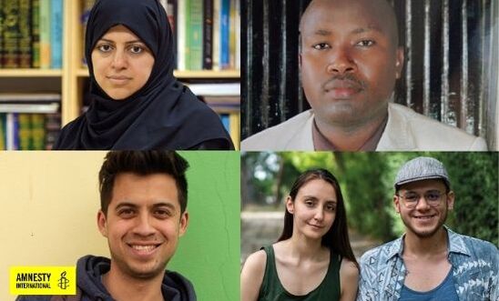 Photo five human right champions who need your support Photo five human right champions who need your support