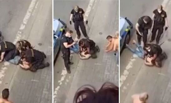 Police officer knelt on neck of Roma man for a prolonged period during an arrest Police officer knelt on neck of Roma man for a prolonged period during an arrest