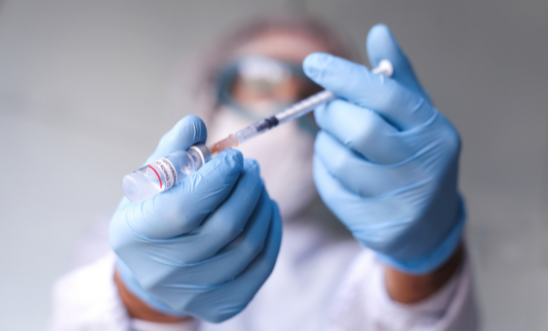 Illustrative photo of a syringe in Buenos Aires, Argentina on August 4, 2020. Illustrative photo of a syringe in Buenos Aires, Argentina on August 4, 2020.