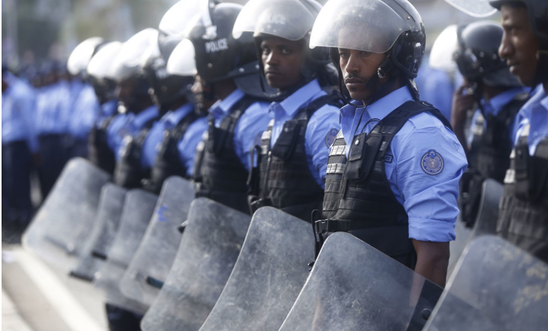 Police force in Ethiopia