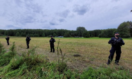 Refugees stranded at the Polish-Belarusian border - Aug 2021 Refugees stranded at the Polish-Belarusian border - Aug 2021