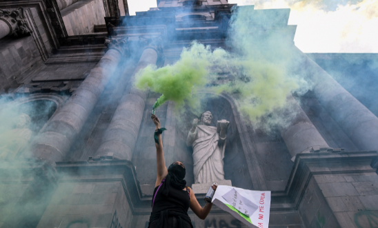Women take part in demonstrations to demand justice for victims of femicide and stop violence against women: March 8, 2021 Women take part in demonstrations to demand justice for victims of femicide and stop violence against women: March 8, 2021