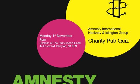 Amnesty event banner