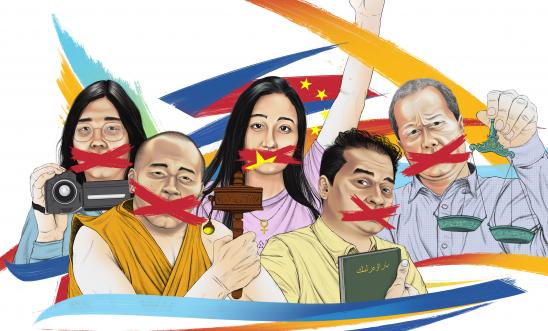 On February 4th, the Olympics in China take place. But at the same time, activists who are only using their voice are being jailed and detained. 