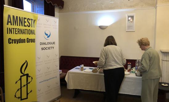 Dialogue Society provided with the Fast Breaking meals Dialogue Society provided with the Fast Breaking meals