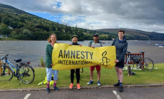 Round Loch Tay cycle