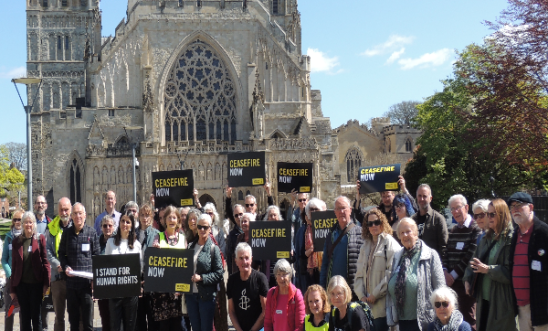 Exeter Cathedral Green