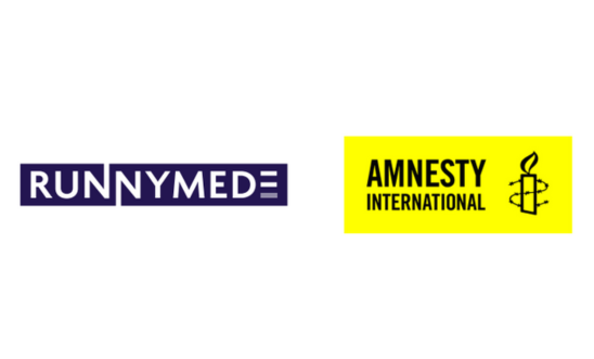 Amnesty and Runnymede logos Amnesty and Runnymede logos
