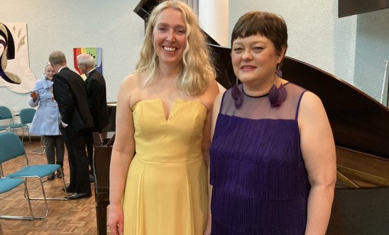 Steph Peat and Rebecca Grove Steph Peat and Rebecca Grove