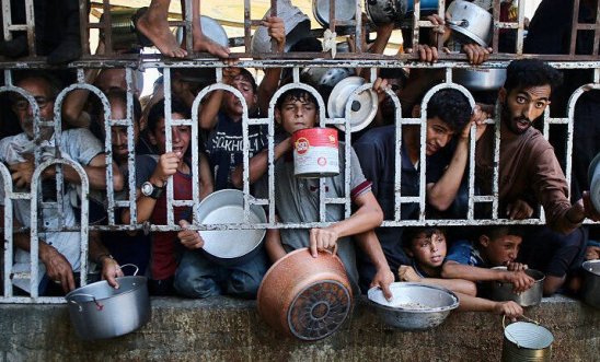 Palestinians starved Palestinians starved