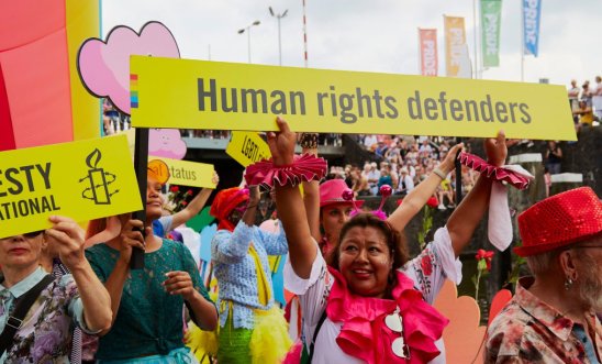 Image reads: Human rights defenders Image reads: Human rights defenders
