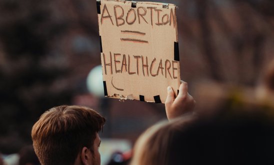 Group of pro-choice protestors 