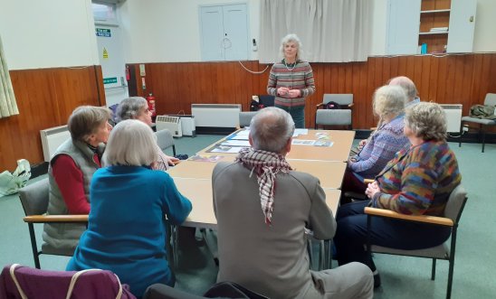 People around a table