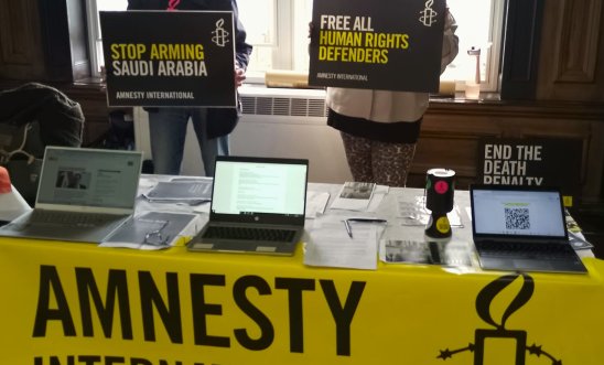 Action at Discovery Museum