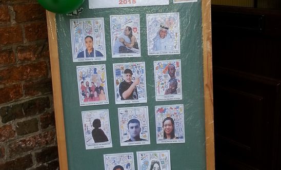 Cases people sent greetings cards to December 2015