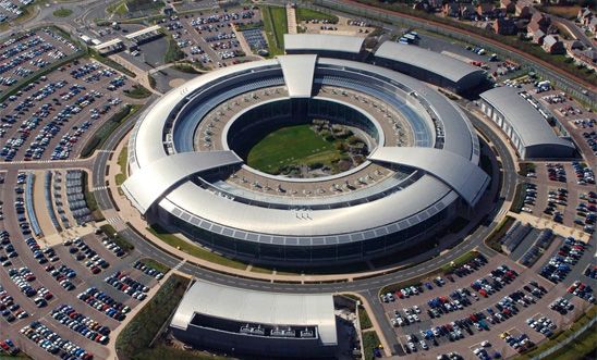 GCHQ building in Cheltenham