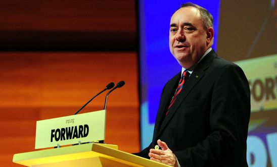 SNP leader and First Minister Alex Salmond, October 2013