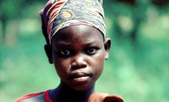 13-year old girl raped by Mozambique's National Resistance (RENAMO),now a mother