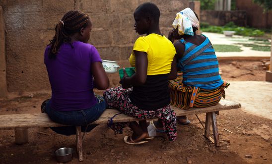Shelter for survivors of forced marriage in Kaya city, northeast Burkina Faso