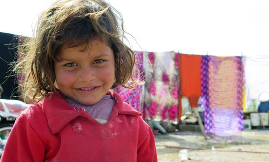 Syrian girl in Freij refugee camp in the Bekaa valley, East Lebanon Syrian girl in Freij refugee camp in the Bekaa valley, East Lebanon