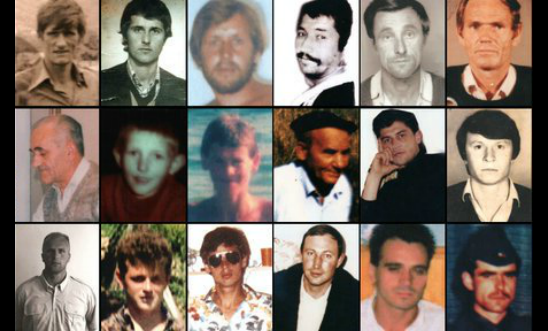 Some of the Srebrenica victims