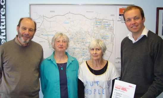 Group members with David Burrows MP Group members with David Burrows MP