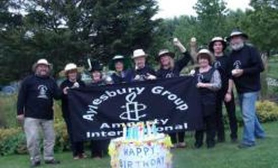 Aylesbury Group Celebrate Amnesty's 50th Birthday - now shortly to celebrate the 60th!