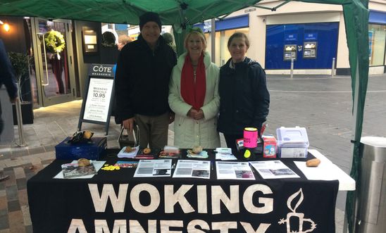 Amnesty Stall Amnesty Stall