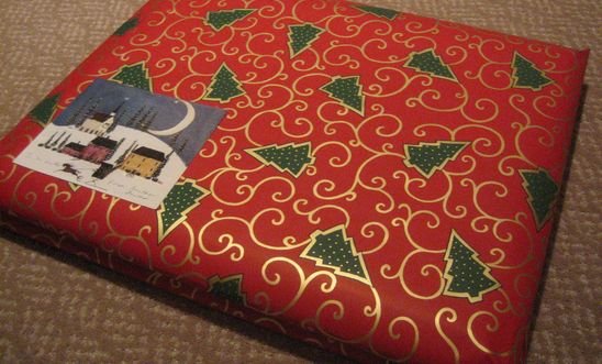 Photo of book wrapped; photo taken by Ben Garney Photo of book wrapped; photo taken by Ben Garney