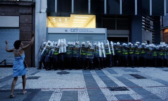 2014 World Cup protest