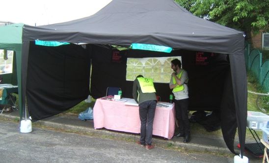 Amnesty Stall at Heeley Festival